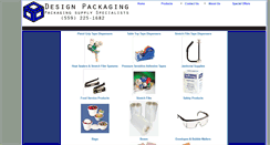 Desktop Screenshot of designpackagingsupplies.com